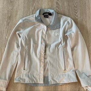 Mountain Hardwear Light Grey Soft Shell Jacket (S)
